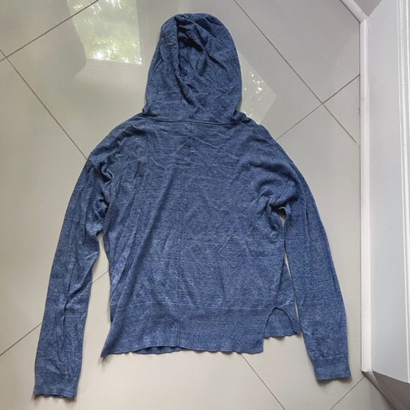 GAP Linen Blend Sweater Hoodie - Picture 2 of 9